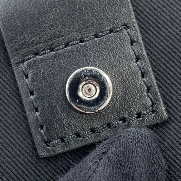 LOUIS VUITTON Double phone pouch Monogram Shadow Noir - Picture 12 of 16